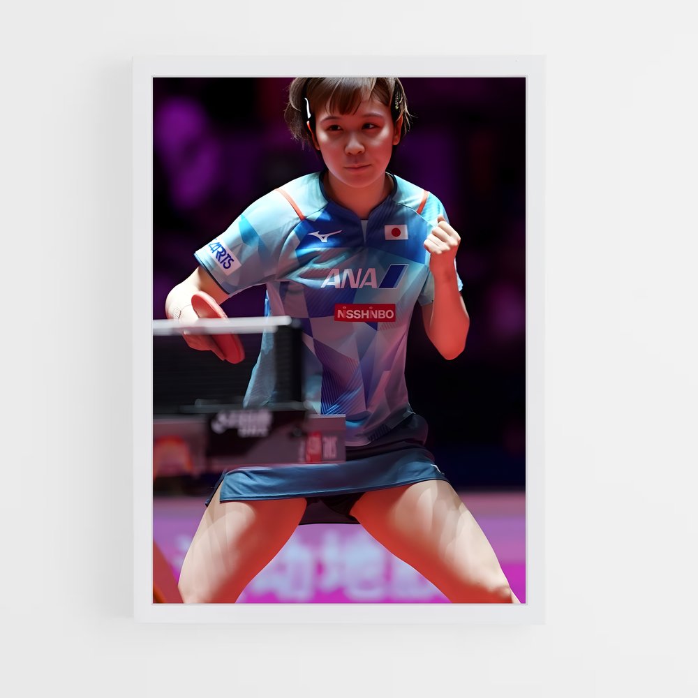 Poster Ace de Ping Pong – affiche Tennis de table (vue 3)